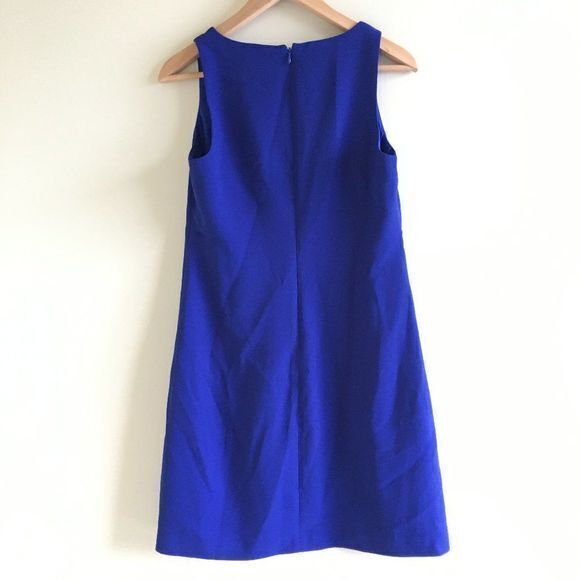 Eliza J Sheath Dress V Neck Lined Size 4 - Picture 2 of 6